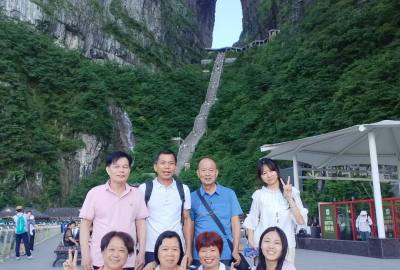 張家界康輝旅游7月份接待分享，好品質(zhì)，看的見，康輝品質(zhì)游！